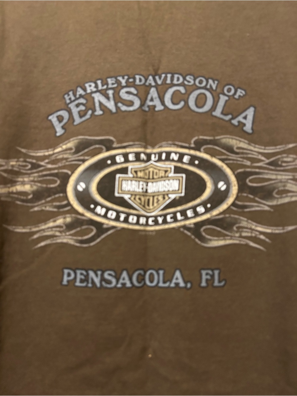 Harley-Davidson Brown Tee 3XL - Picture 5 of 5